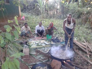 Cooking Goat