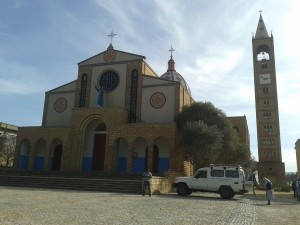 The Catholic Cathedral in Adigrat