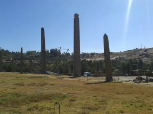 Historic sites of Axum 1 - the stelae field 