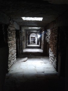 underground at stelae field